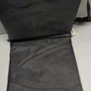 1680D Anti-Tear Lawn Tractor Leaf Bag, Waterproof Leaf Bag for Riding Lawn Mower with Side Zipper and Mesh for No Dust Blow Back, Fast & Easy Leaf Collection (54 Cu. Ft, 96"56")