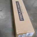 Fun Memories Floating Fireplace Mantel - Handcrafted Wood Mantles for Over Fireplace - Wall Mounted Farmhouse Fireplace Mantel Shelf - 60" x 8" x 5"- Natural (Honey Maple Finish)