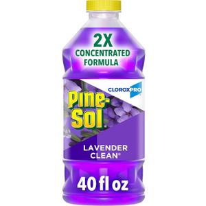 Pine Sol Multi-Surface Cleaner, CloroxPro, 2x Concentrated Formula, All-Purpose Cleaner, Lavender Clean, 40 Fluid Ounces (40 Fl Oz (Pack of 1)