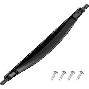 Upgraded WP2206934B Refrigerator Door Handle Compatible with Whirlpool, Kenmore Refrigerator Door Handle Replacement Parts 2206934B Refrigerator Handle Replacement, Reinforced Fridge Door Handle Black