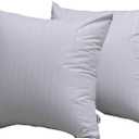 Kingnex Feather Proof Euro Pillow Protectors 28x28 Waterproof Cover for Goose Down Square Throw Pillows 2 Pack