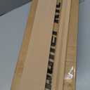 Art3d Premade Board and Batten Paintable Wainscoting Kit, MDF Accent Wall Panel for Kitchen Bedroom Living Room Home Decor Covers 189 x 54 in. Molding Trim Slat with Edge Strip (Log Color)