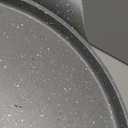 SENSARTE Nonstick Crepe Pan, Swiss Granite Coating Dosa Pan Pancake Flat Skillet Tawa Griddle 10-Inch with Stay-Cool Handle, Induction Compatible (Gray)