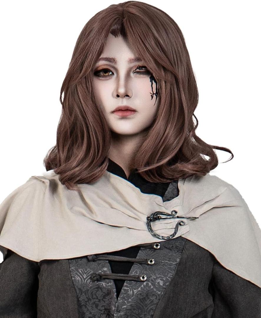 OSIAS Game Melina Cosplay Wig Medium Brown (M)