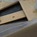 SHENGOCASE 47.2" x 11.8" Natural Wood Wall Mounted Cat Shelves