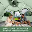 ADSMART Instant Tents for Camping 4/5 Person Tent Waterproof for Outdoor