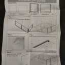 Transparent Acrylic Dog Playpen, 24"H Metal Dogs Enclosure, Easy-to-Install Pet Fence with Door, 8-Panel Puppy Playpen, Small Breeds & Puppies Kittens and Other Small Animals White Indoor Dog Play Pen