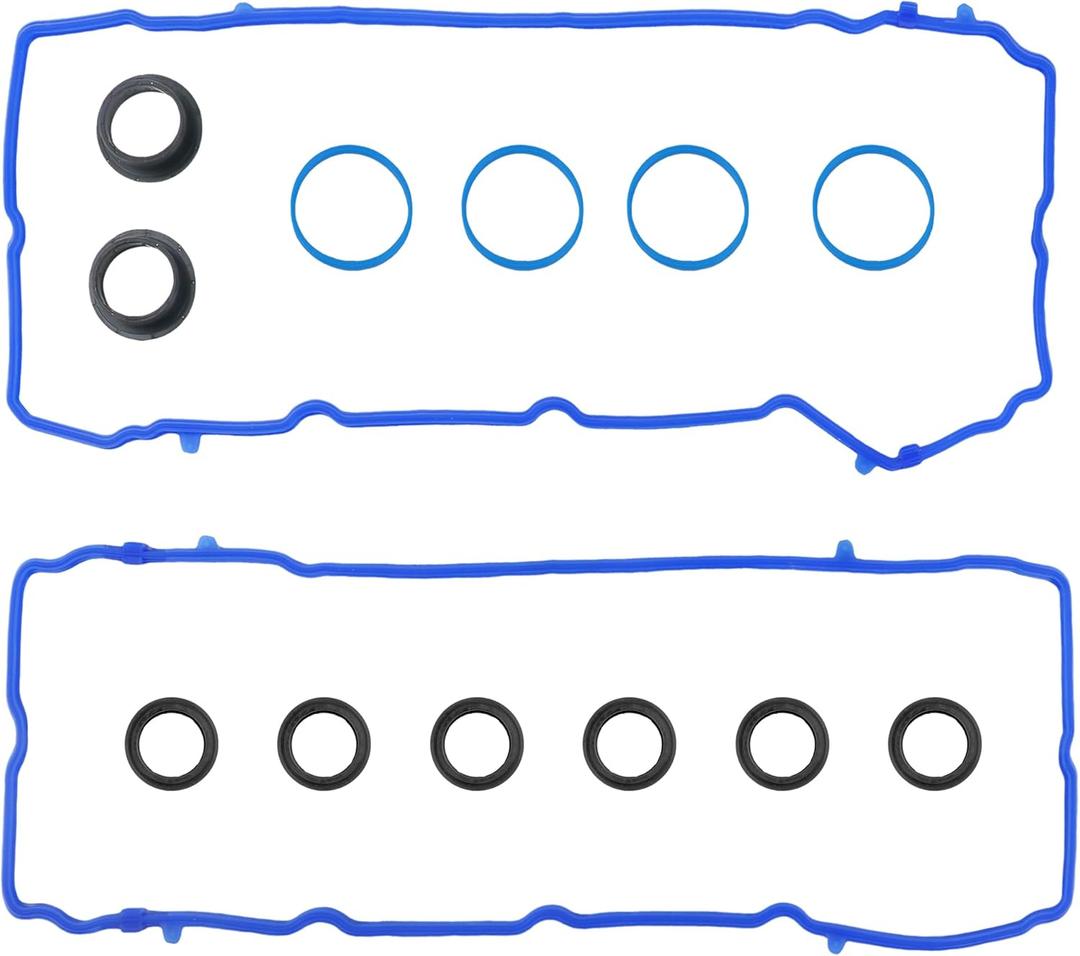 VS50805R Engine Valve Cover Gasket set for 2011-2020 Dodge Jeep Chrysler Ram Challenger Charger Journey Durango Wrangler Town and Country 200 300 1500 Grand Caravan Avenger Cherokee ProMaster 3.2 3.6