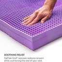 Purple Ultimate Seat Cushion, Large 2.5 Inch Gel Seat Cushion