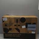 FURTIME Stainless Steel Litter Box with Lid, XL Extra Large Cat Litter Box for Big Cats, Enclosed Drawer Metal Litter Boxs with High Sided, Include Scoop & Mat, Front & Top Entry, Odor Free, Non-Stick (Silver)