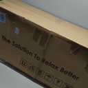 GREENVINES Folding-Xavier-Chairs Set of 2 | Wave | Portable Adirondack-Chair | HDPE Plastic | All Weather Fire-Pit Chair | Black | for Beach Outdoor Deck Poolside Garden Patio Porch Fishing