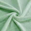 Gogreen 100% Cotton Super Soft Towels Pack of 6, Contains 2 Bath 27"x55", 2 Hand Towels 14"x30" & 2 Washcloths 14"x14", Lightweight and Highly Absorbent Quick Drying(Spa Blue)