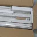 Metal Platform Twin Bed Frame with Headboard Sturdy Steel Slats Support No Box Spring Needed Easy Assembly White