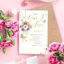 uugtcard Mother's Day Card for Mom Wife, Mothers Day Gift for Daughter Grandma