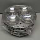 4 Rack Stainless Steel Idli Stand/Idli Maker Food Grade Idli Plates for Cooker 4x4 Plates 16 Idlis