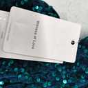 Strapless Sequin Homecoming Dresses with Bow Sparkly Short Prom Dresses A Line Cocktail Party Gowns (6, Teal)