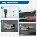 2 x Dishwashers Water Level Float Switch Assembly Compatible with Frigidaire Kenmore Crosley White-Westinghouse Gibson Kelvinator Dishwashers Replace#: 154773201