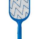 PIC Mega Bug Zapper Racket, 800 Volt Electrical Grid, Handheld Outdoor & Indoor Bug Zapper, Battery Operated, Kills Bugs on Contact