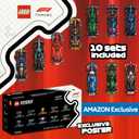 LEGO Speed Champions Ultimate Formula 1 Collector's Pack - Contains 10 Sets in 1 - Includes Exclusive Poster - Collectible F1 Model Car Kit - Gift for Race Car Fans - 66802