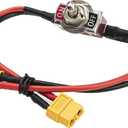 ShareGoo Large Current On-Off Electric Power Switch with XT60 Plug for RC Model Airplane Drone Car ESC Battery