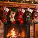 30 Pcs Velvet Christmas Tree Bows Decorations, Vintage Velvet Ribbon Bows with Twist Tie for Wreath Garland Gift Wrapping Indoor Outdoor Decor (Burgundy)