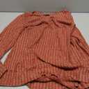 SAMPEEL Womens Sweaters Crewneck Long Sleeve Shirts with Pockets Fall Outfits 2025 Fashion Winter Clothing Side Slit, Size S