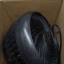 Honeywell Fan, Turbo Force Oscillating Table Fan with 3 Speeds, Air Circulator for Bedroom, Black, HT-906