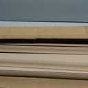 189 x 54 Inch MDF Premade Board and Batten Paintable Wainscoting Kit