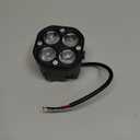 White LED Pods Light 3Inch 40W Cube Light for 12V 24V Off Road Cars Truck Boat Ford Pickup ATV UTV Forklift SUV Scooter Tractor Motorcycle Universal Spot Led Driving Fog Light