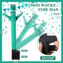 Poen Mini Wacky Waving Inflatable Tube Guy with Blower Inflatable Tube Man Birthday Desktop Decor Dancing Blow up Man Gag Toy Gift for Office Party Decor(Wacky)