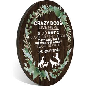 10 x PMB026 Multicolor No Soliciting, Do Not Knock or Ring Bell Sign - 4" x 5" (with Strong Adhesive Tape) for Indoor/Outdoor Home or Business Use