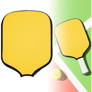 Pickleball Paddle Cover, Universal Case Size - 8.6 x 12.2 inches Racket Sleeve, Compatible with Most USAPA Standard and Elongated Pickball Paddles, One Size