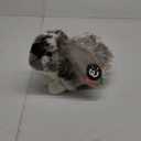 Living Nature Grey Dutch Lop Eared Rabbit Stuffed Animal | Fluffy Rabbit Animal | Soft Toy Gift for Kids | 10 inches