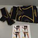 Copper Knee Braces with Strap for Knee Pain Women and Men(2 Pack), Knee Compression Sleeve for Arthritis, ACL, Meniscus Tear, Joint Pain Relief, Knee Support for Working, Running, Weightlifting (L)