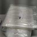 Mattress Vacuum Bag for Moving, Vacuum Seal Mattress Bag for Memory Foam or Inner Spring Mattresses, Compression and Storage for Returns, Leakproof Valve and Double Zip Seal (King) (Clear)