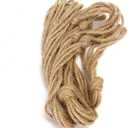 Handwoven Jute Plant Hanger Rope 104cm Long Natural Hanging Basket Holder for Home Garden Decor