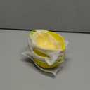 4pcs Ceramic Appetizer Plates Lemon Shape Side Dishes Seasoning Plates