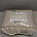 ROSGONIA King Size Comforter Set Light Khaki,3pcs King Comforter Set(1 Khaki Comforter & 2 Pillowcases) All Season Lightweight Bedspread Blanket Quilt