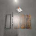 Office Desk Shelf Organizer, Wood Desktop Bookshelf Supplies Storage Rack, Shelf for Top of Desk and Dresser (Brown-2 Tier)