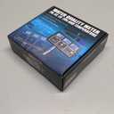 5-in-1 Water Quality Multi-Parameter PH EC CF TDS (ppm) Temperature Test Meter Backlight, Wall-mountable Rechargeable Continuous Monitor Tester, Aquariums Hydroponics Pool Fish Tank Pond Drinking