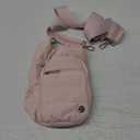 Telena Water Bottle Holder with Strap RFID Crossbody Bags for Women for Walking, Hiking, Cycling Pink