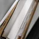 SoBuy Bathroom Narrow Storage Cabinet, Skinny Tall Unit with Adjustable Shelves Slender, Bathroom Organizers and Storage, Anti-Tipping Floor Standing Cupboard Laundry Room, White BZR34-W