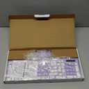 Wireless Keyboard and Mouse Combo, Full-Sized Wireless Keyboard and Adjustable DPI Mouse, 2.4GHz USB Receiver, Silent Keyboard and Mouse for PC, Windows, MAC, Desktop, Laptop(Purple)