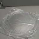 Jusalpha 6 Tier Round Acrylic Cupcake Stand-cake stand-dessert stand, cupcake Tower 6RFs (6 Tier With Base) (6RF-S)