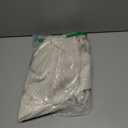 Mecatny Corduroy Throw Pillow Covers 20x20 Set of 2, Neutral Decorative Soft Boho Couch Pillow Covers with Broadside for Sofa Living Room, Cream White