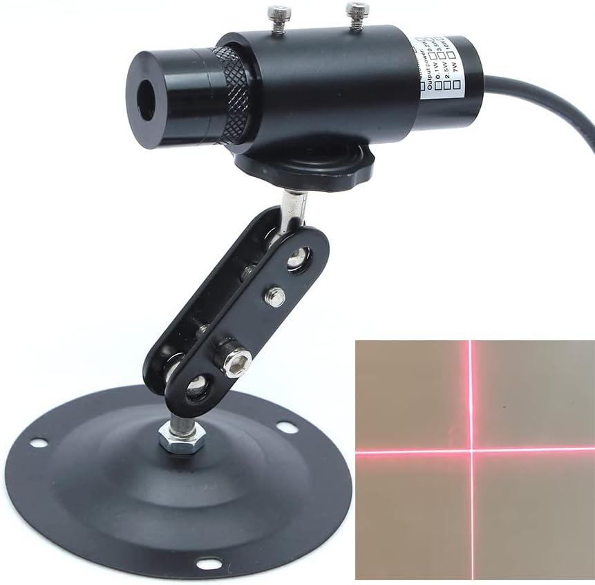 650nm Adjustable Red Cross Line Module for Positioning Crosshair Alignment Locator