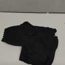 Arshiner Girls Open Front Bolero Shrug Kids Long Sleeve Cropped Elegant Cardigan Knit Sweater 5-6Y (Black)
