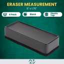 Always23 Dry Erase Board Eraser, White Board Eraser, Dry Erase Whiteboard Eraser, 4 Pack.