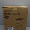 Espresso Machine 20 Bar with Milk Frother, Stainless Steel Coffee Maker with 42 oz Removable Water Tank for Cappuccino, Latte&Cold Brew, Home&Office, Silver