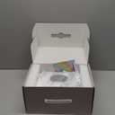 Hand Massager with Heat and Compression, 4000mAh Rechargeable Battery Soothing Kneading & Stretching, Palm, Finger & Wrist Massage, 6 Modes & 6 Intensities, Gifts for Women Men Relaxation at Office (White)